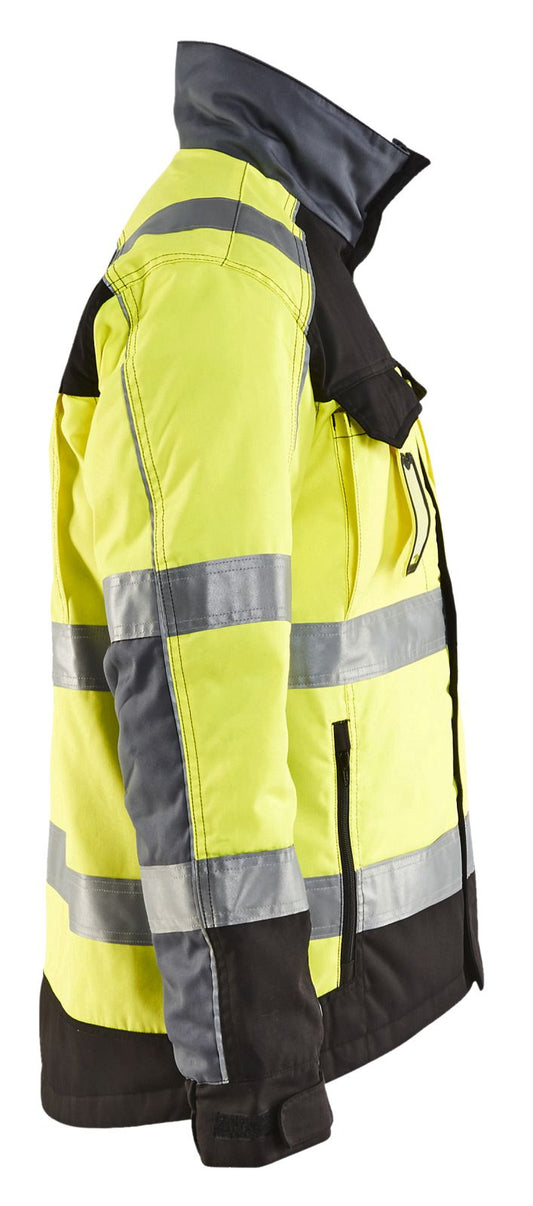 Blaklader Jassen 48511811 HiVis geel-zwart(3399)