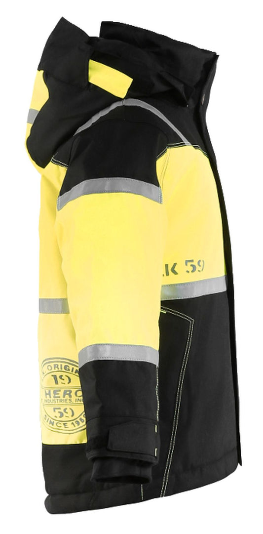 Blaklader Jassen 48581977 zwart-geel(9933)