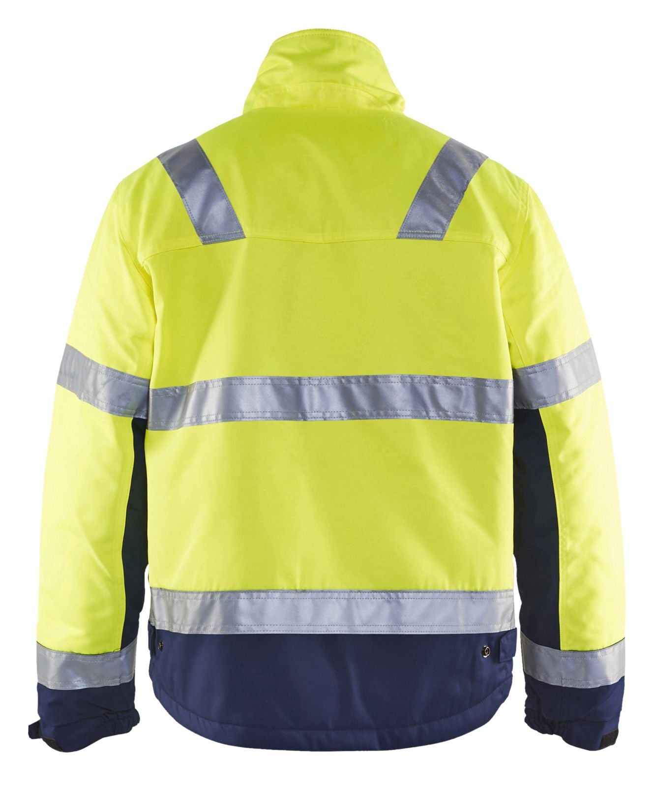 Blaklader Jassen 48621811 HiVis fluo geel-marineblauw(3389)