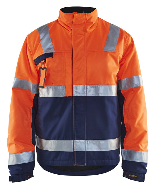 Blaklader Jassen 48621811 HiVis fluo oranje-marineblauw(5389)
