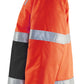 Blaklader Jassen 48621811 HiVis fluo rood-zwart(5599)