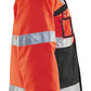 Blaklader Jassen 48621811 HiVis fluo rood-zwart(5599)