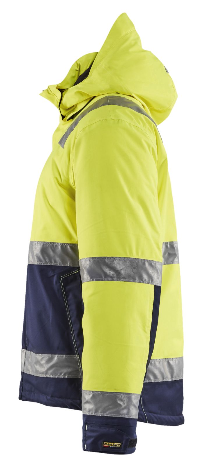Blaklader Jassen 48701987 HiVis fluo geel-marineblauw(3389)