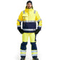 Blaklader Jassen 48701987 HiVis fluo geel-marineblauw(3389)