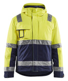 Blaklader Jassen 48701987 HiVis fluo geel-marineblauw(3389)