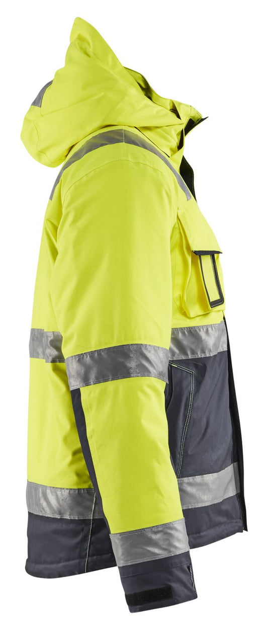 Blaklader Jassen 48701987 HiVis fluo geel-middelgrijs(3396)