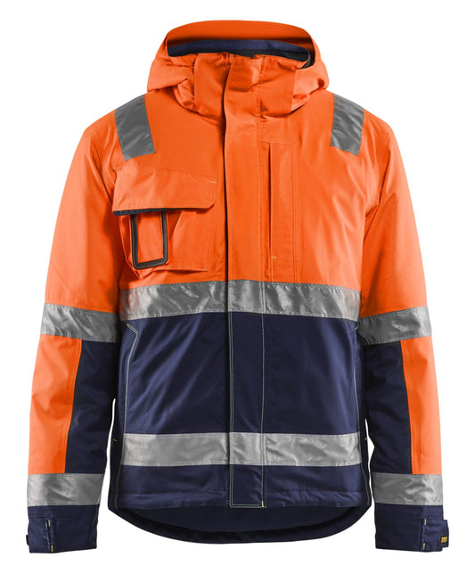 Blaklader Jassen 48701987 HiVis fluo oranje-marineblauw(5389)