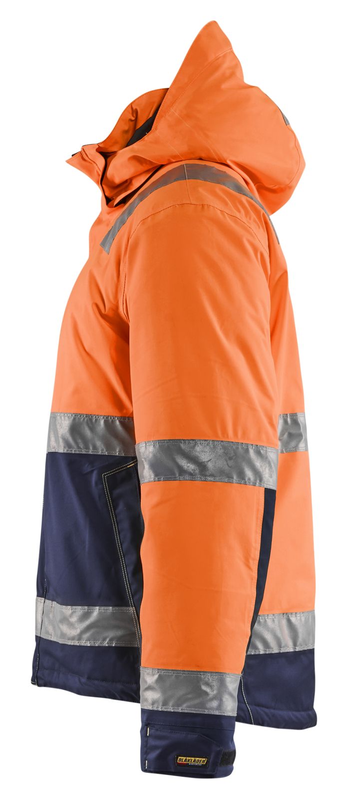 Blaklader Jassen 48701987 HiVis fluo oranje-marineblauw(5389)