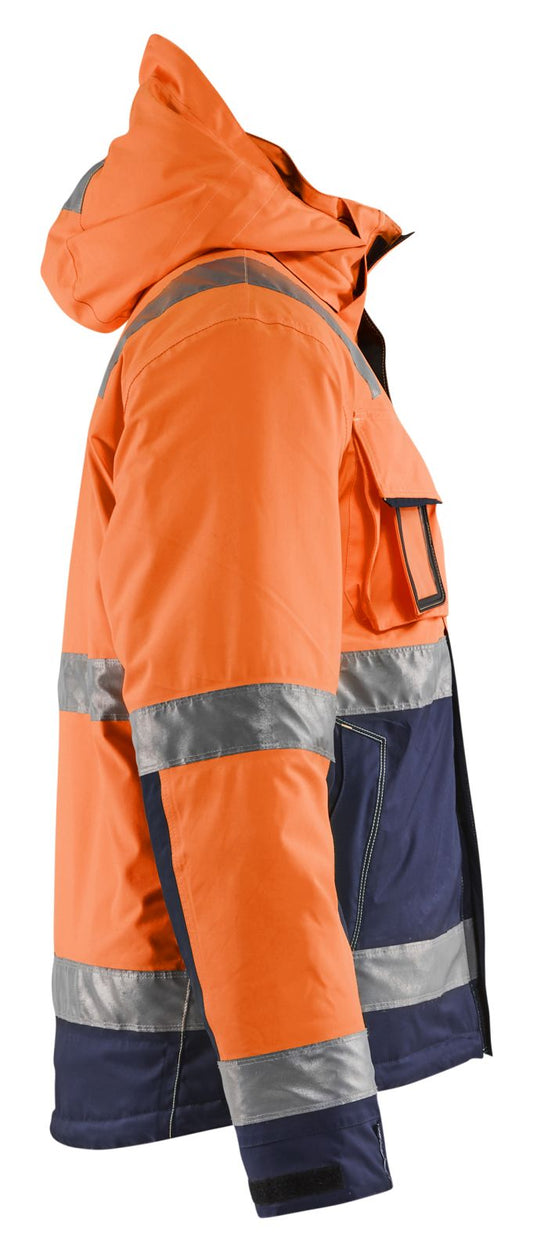 Blaklader Jassen 48701987 HiVis fluo oranje-marineblauw(5389)