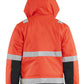 Blaklader Jassen 48701987 HiVis fluo rood-zwart(5599)