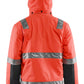 Blaklader Jassen 48701987 HiVis fluo rood-zwart(5599)