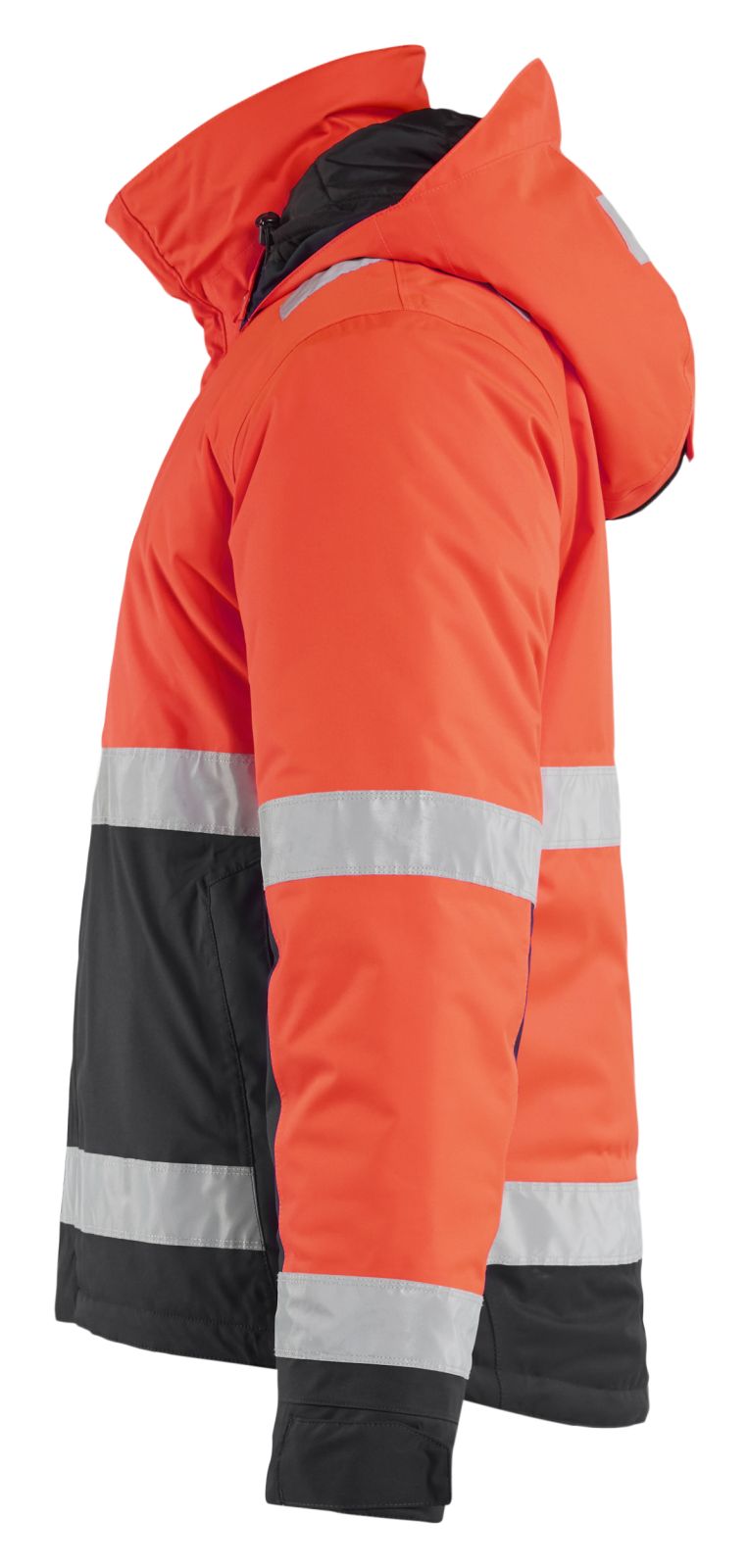 Blaklader Jassen 48701987 HiVis fluo rood-zwart(5599)