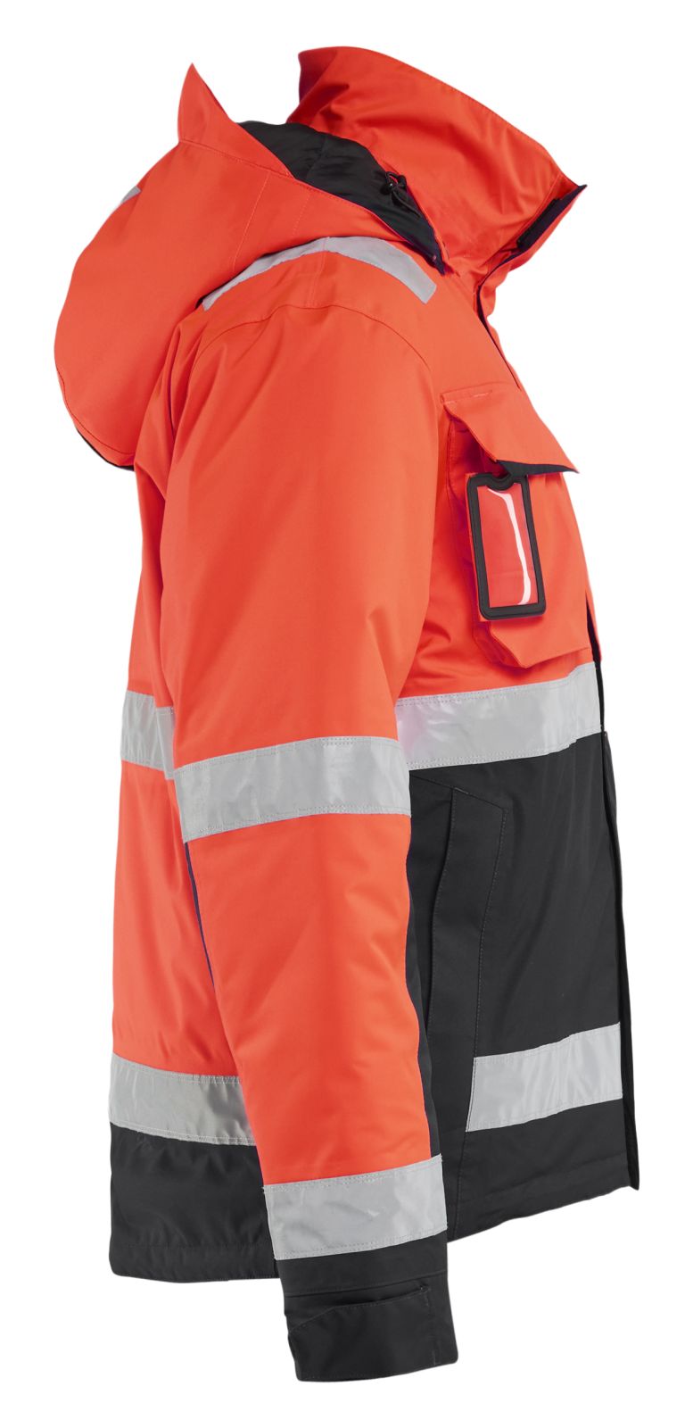 Blaklader Jassen 48701987 HiVis fluo rood-zwart(5599)
