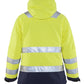Blaklader Jassen 48721987 HiVis fluo geel-marineblauw(3389)
