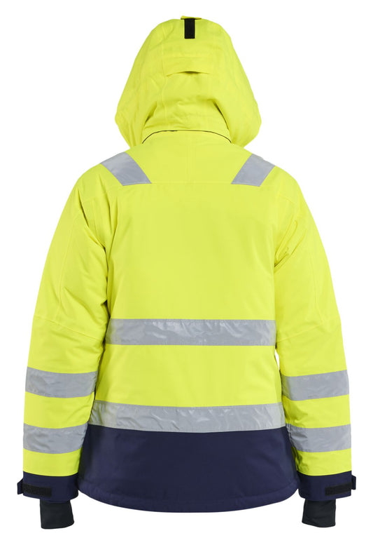 Blaklader Jassen 48721987 HiVis fluo geel-marineblauw(3389)