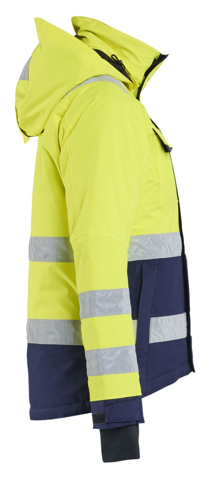 Blaklader Jassen 48721987 HiVis fluo geel-marineblauw(3389)