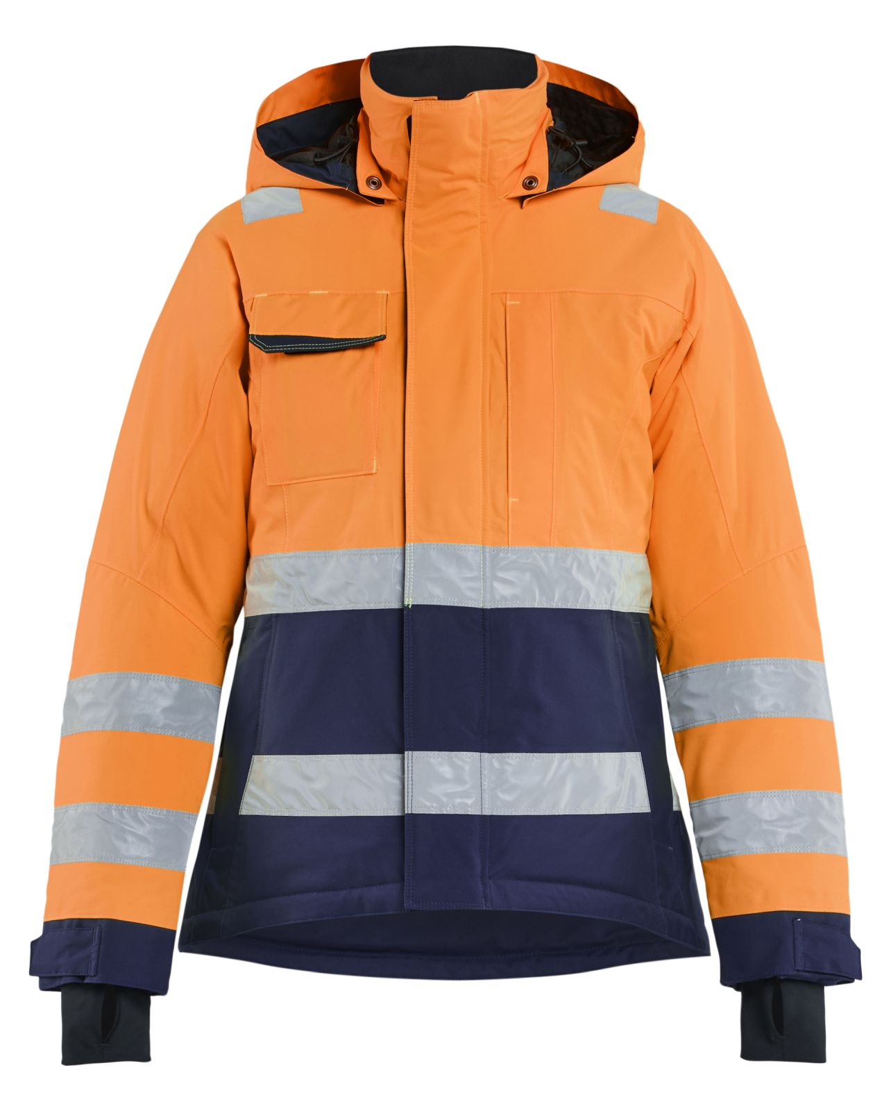 Blaklader Jassen 48721987 HiVis fluo oranje-marineblauw(5389)