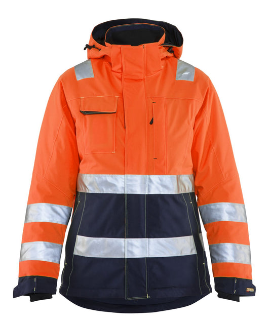 Blaklader Jassen 48721987 HiVis fluo oranje-marineblauw(5389)