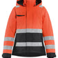 Blaklader Jassen 48721987 HiVis fluo rood-zwart(5599)
