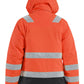 Blaklader Jassen 48721987 HiVis fluo rood-zwart(5599)