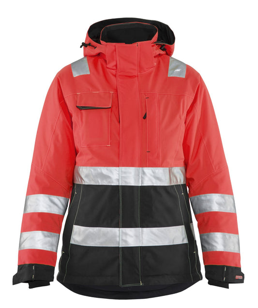 Blaklader Jassen 48721987 HiVis fluo rood-zwart(5599)