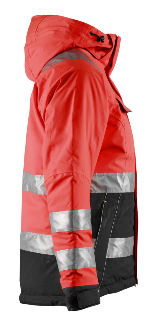 Blaklader Jassen 48721987 HiVis fluo rood-zwart(5599)