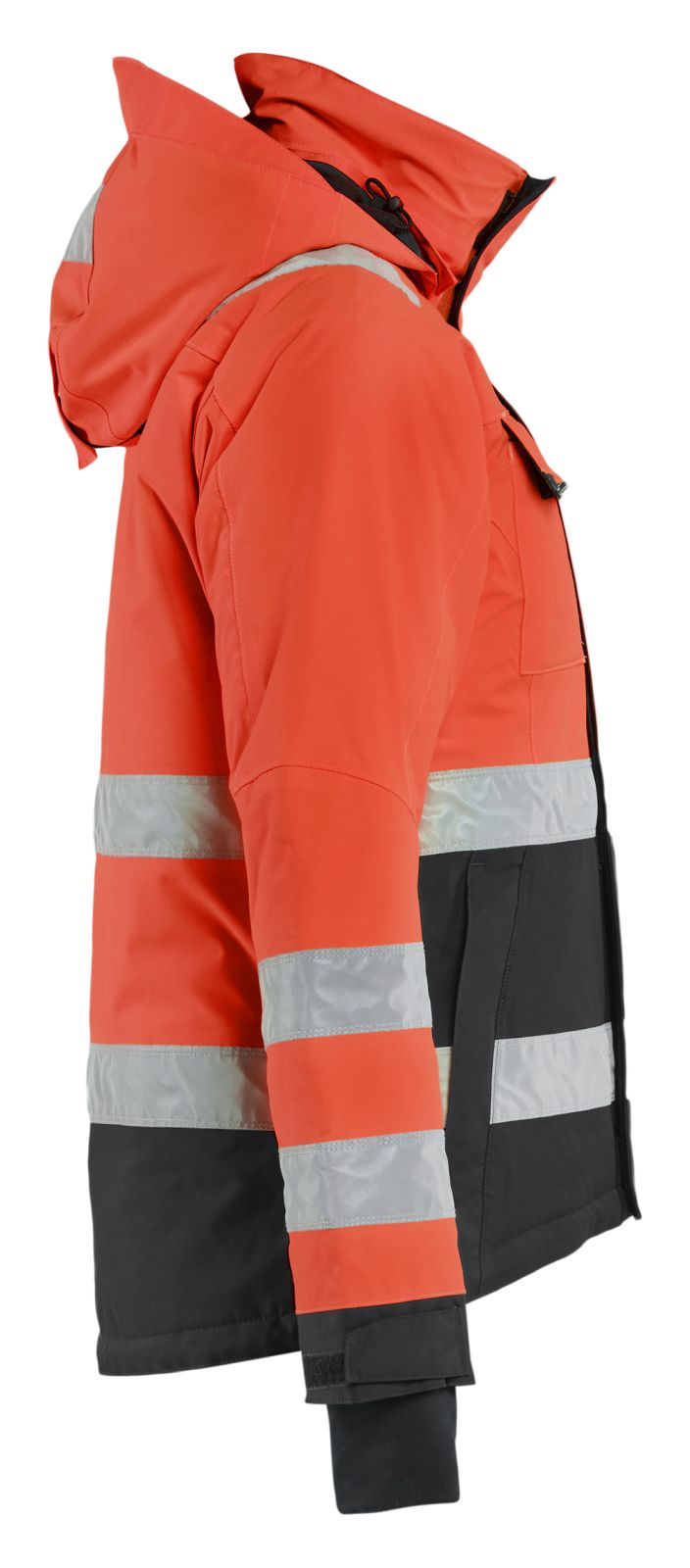 Blaklader Jassen 48721987 HiVis fluo rood-zwart(5599)