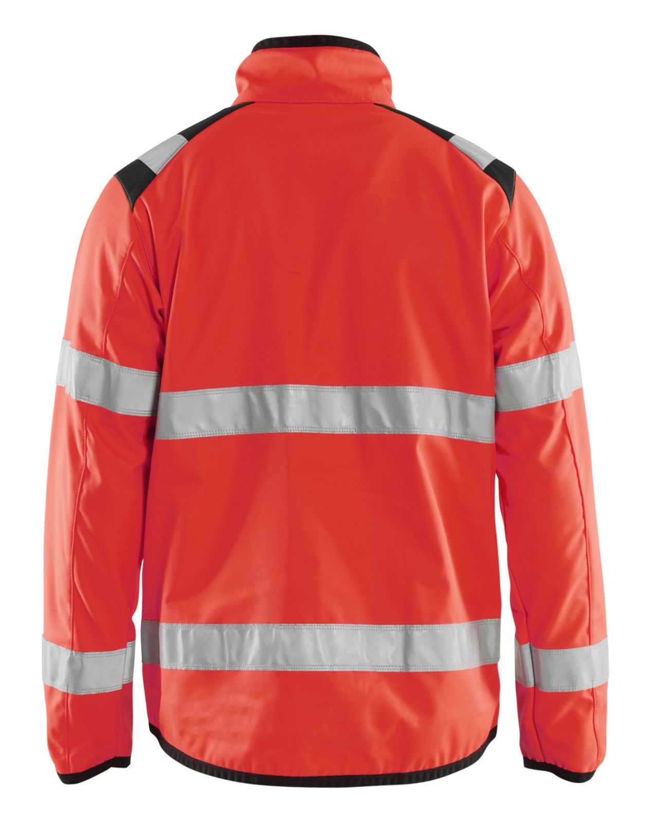 Blaklader Jassen 48772516 HiVis fluo rood-zwart(5599)