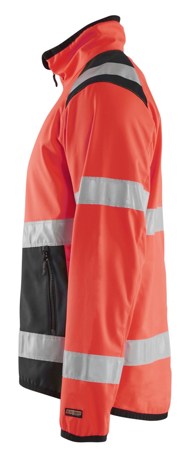 Blaklader Jassen 48772516 HiVis fluo rood-zwart(5599)