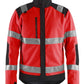 Blaklader Jassen 48882524 HiVis fluo rood-zwart(5599)