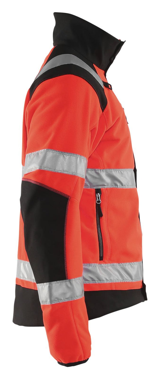 Blaklader Jassen 48882524 HiVis fluo rood-zwart(5599)