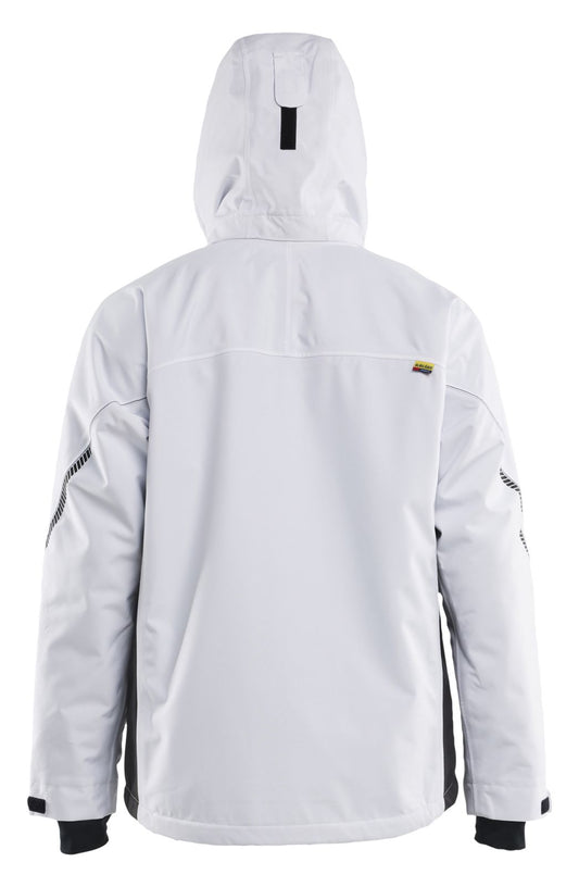 Blaklader Wind regen sneeuw Jas 48901977 winter lichtgewicht waterdicht winddicht ademend wit-donkergrijs(1098)