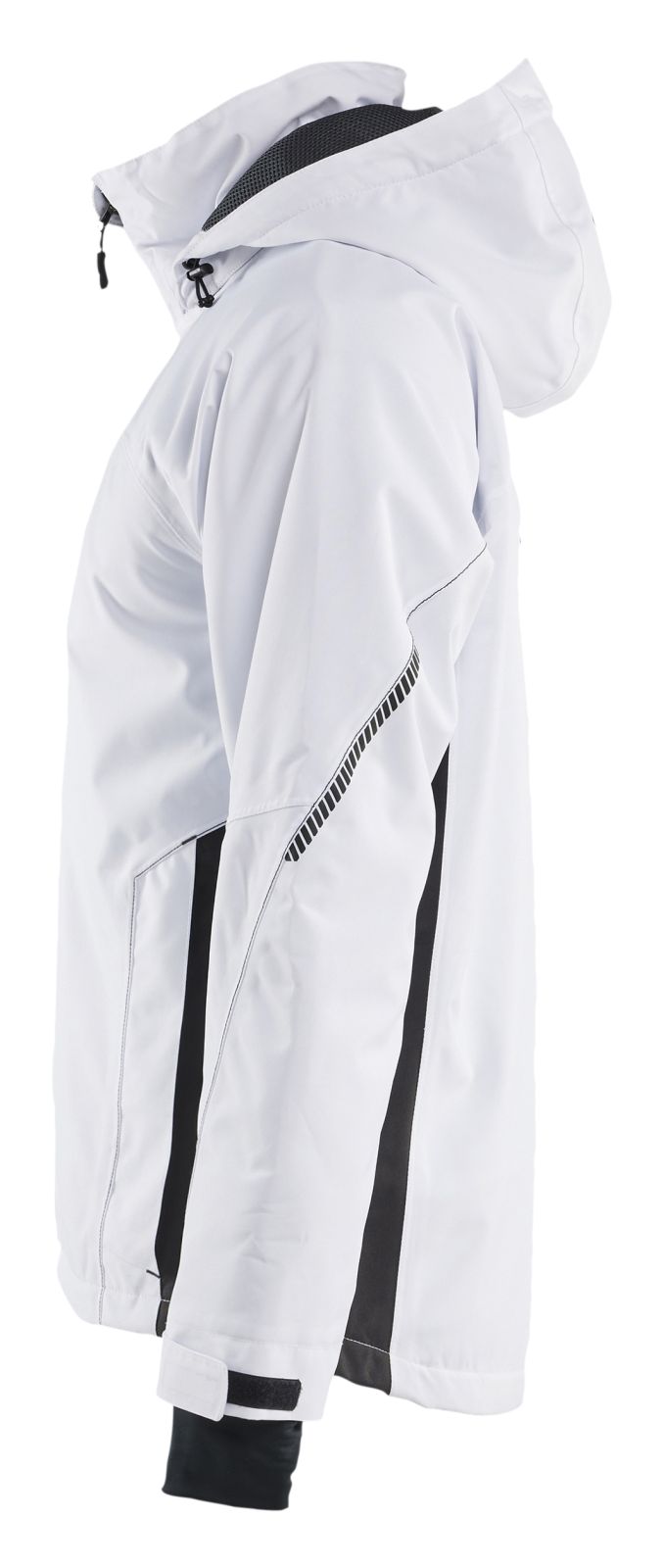 Blaklader Wind regen sneeuw Jas 48901977 winter lichtgewicht waterdicht winddicht ademend wit-donkergrijs(1098)