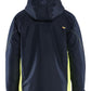 Blaklader Wind regen sneeuw Jas 48901977 winter lichtgewicht waterdicht winddicht ademend donker marineblauw-fluo geel(8633)
