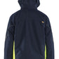 Blaklader Wind regen sneeuw Jas 48901977 winter lichtgewicht waterdicht winddicht ademend donker marineblauw-fluo geel(8633)