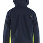 Blaklader Wind regen sneeuw Jas 48901977 winter lichtgewicht waterdicht winddicht ademend donker marineblauw-fluo geel(8633)