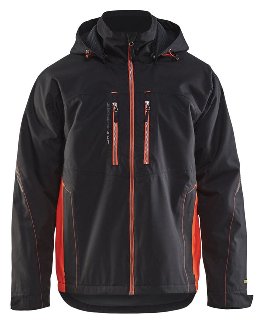 Blaklader Jassen 48901977 zwart-fluo rood(9955)