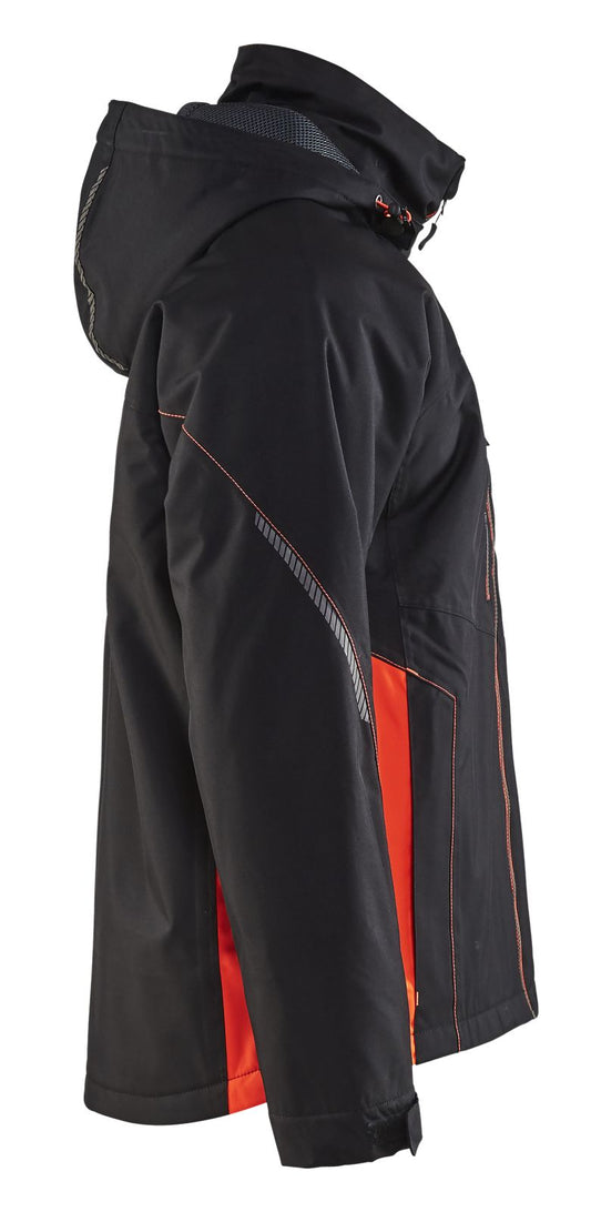 Blaklader Jassen 48901977 zwart-fluo rood(9955)