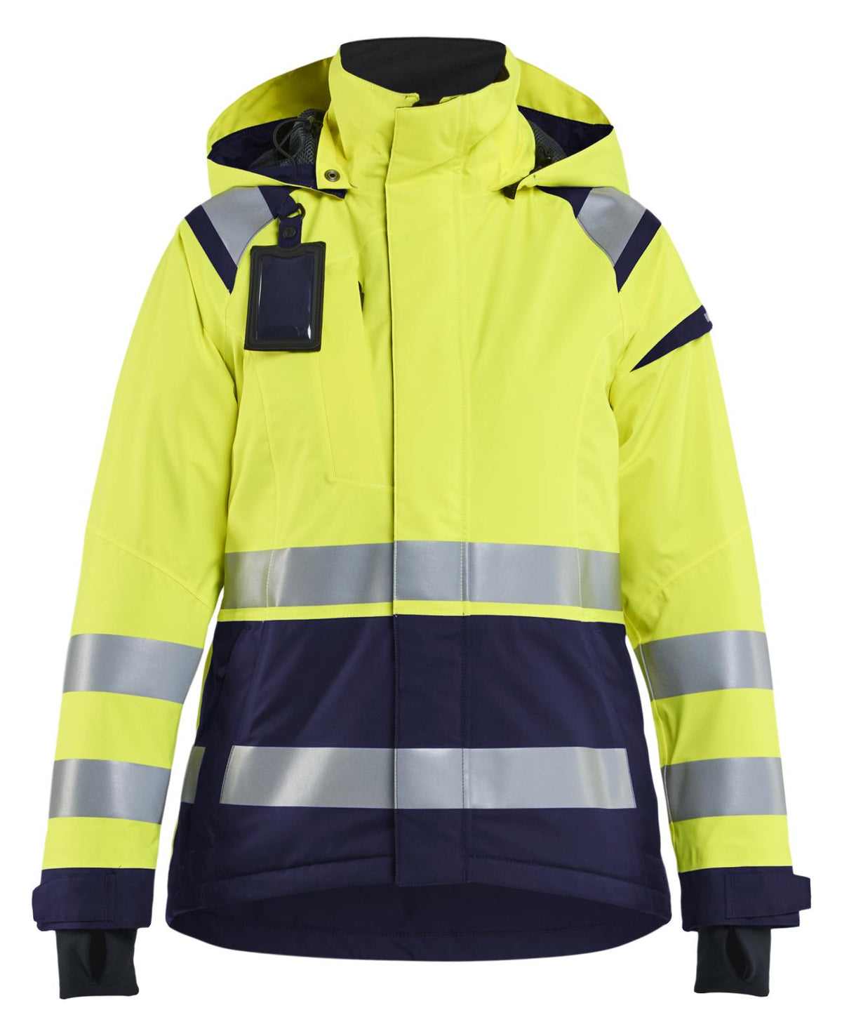 Blaklader Jassen 49041987 HiVis fluo geel-marineblauw(3389)