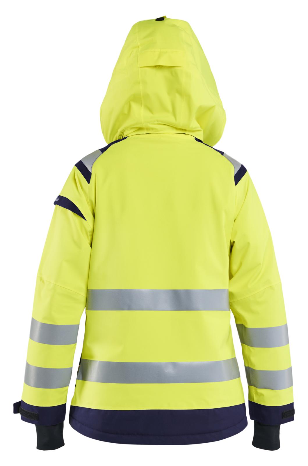Blaklader Jassen 49041987 HiVis fluo geel-marineblauw(3389)
