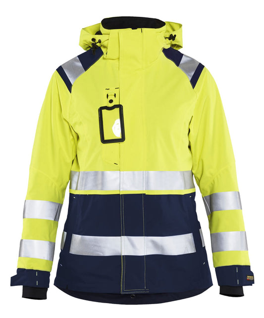 Blaklader Jassen 49041987 HiVis fluo geel-marineblauw(3389)