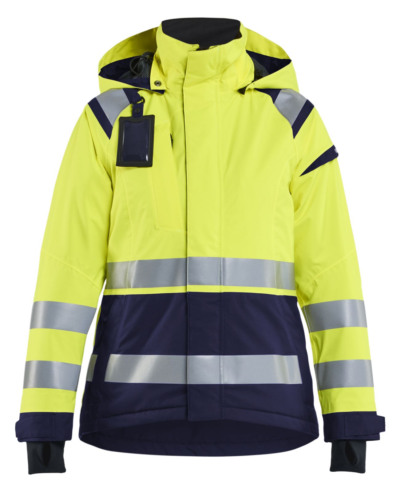 Blaklader Jassen 49041987 HiVis fluo geel-marineblauw(3389)