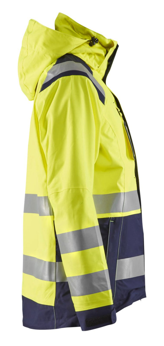 Blaklader Jassen 49041987 HiVis fluo geel-marineblauw(3389)