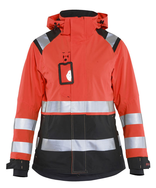Blaklader Jassen 49041987 HiVis fluo rood-zwart(5599)