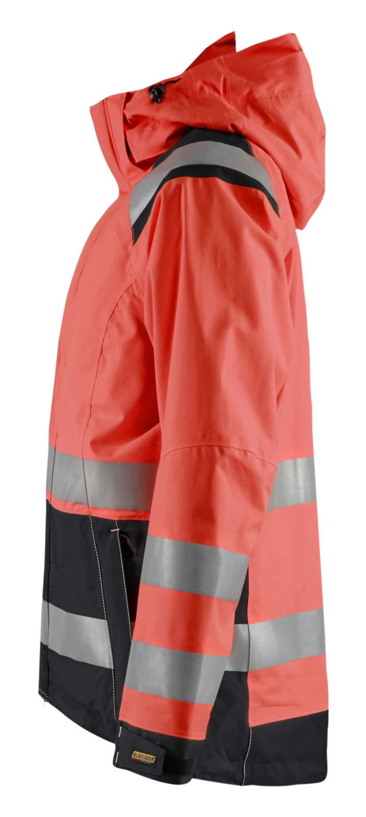 Blaklader Jassen 49041987 HiVis fluo rood-zwart(5599)