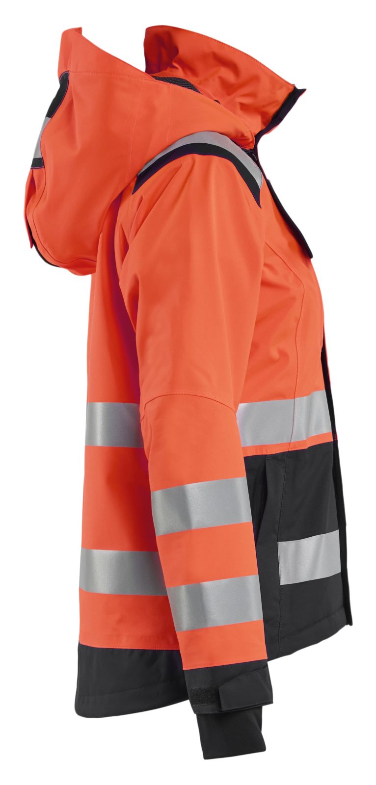 Blaklader Jassen 49041987 HiVis fluo rood-zwart(5599)