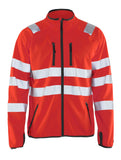 Blaklader High Vis jacks 49062512 softshell HiVis fluo rood(5500)