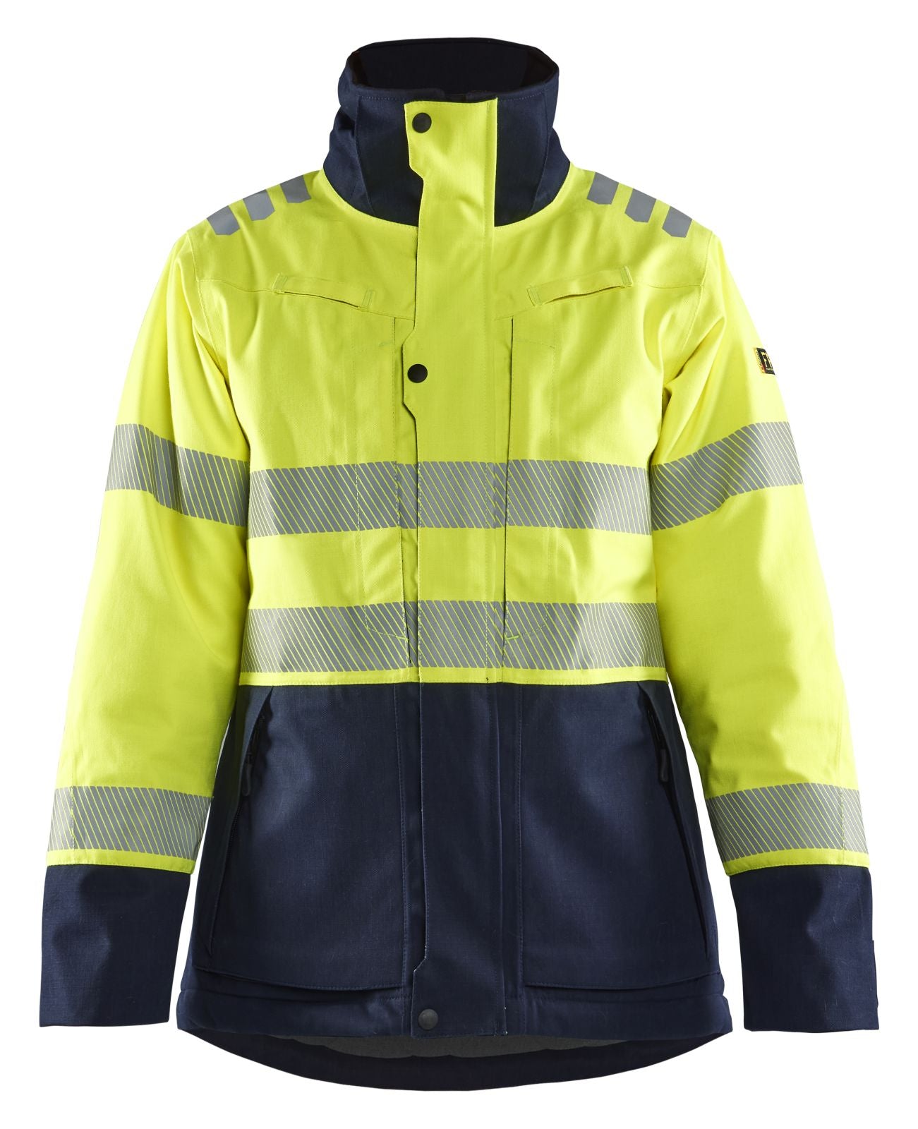 Blaklader jassen 49171534 fluo geel-marineblauw(3389)