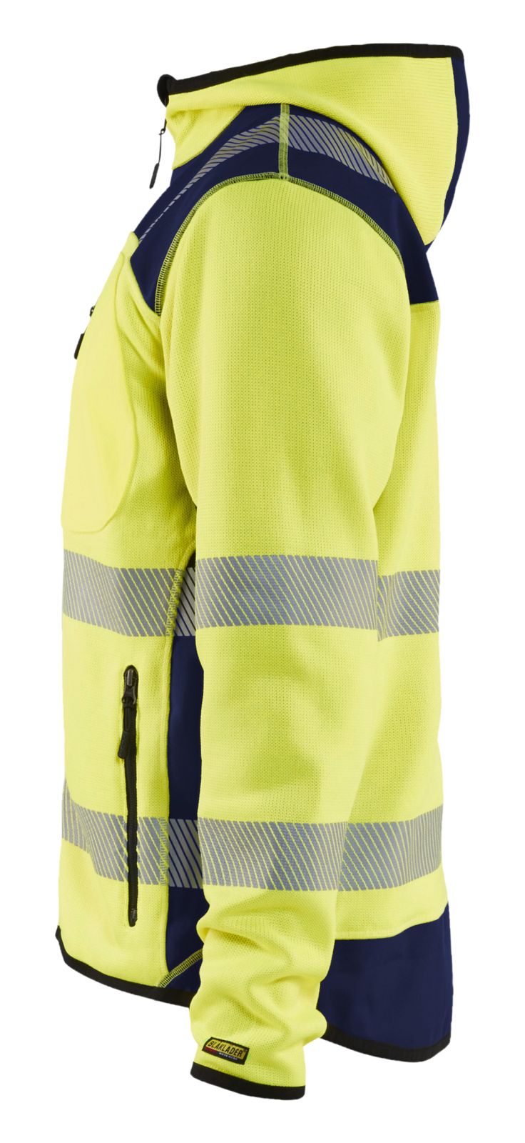 Blaklader Vesten 49232120 HiVis fluo geel-marineblauw(3389)