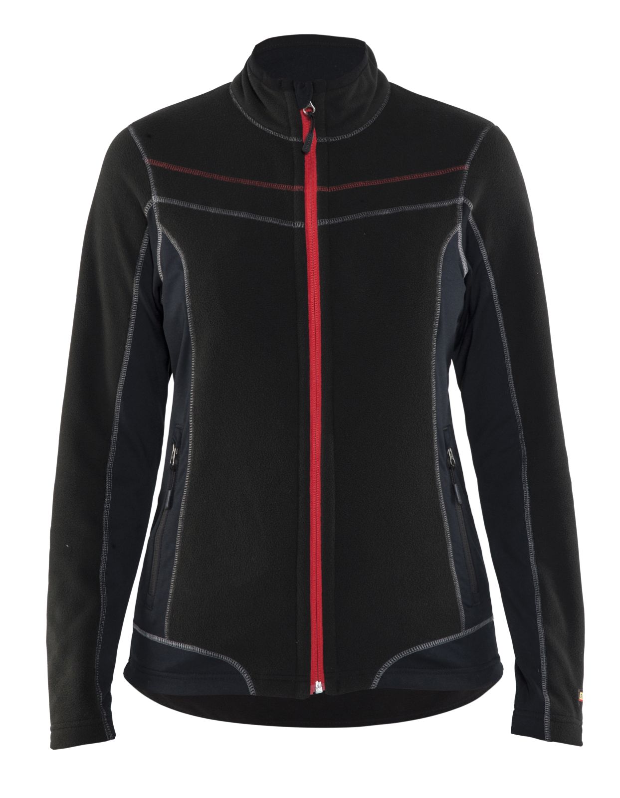Blaklader Vesten 49241010 zwart-rood(9956)